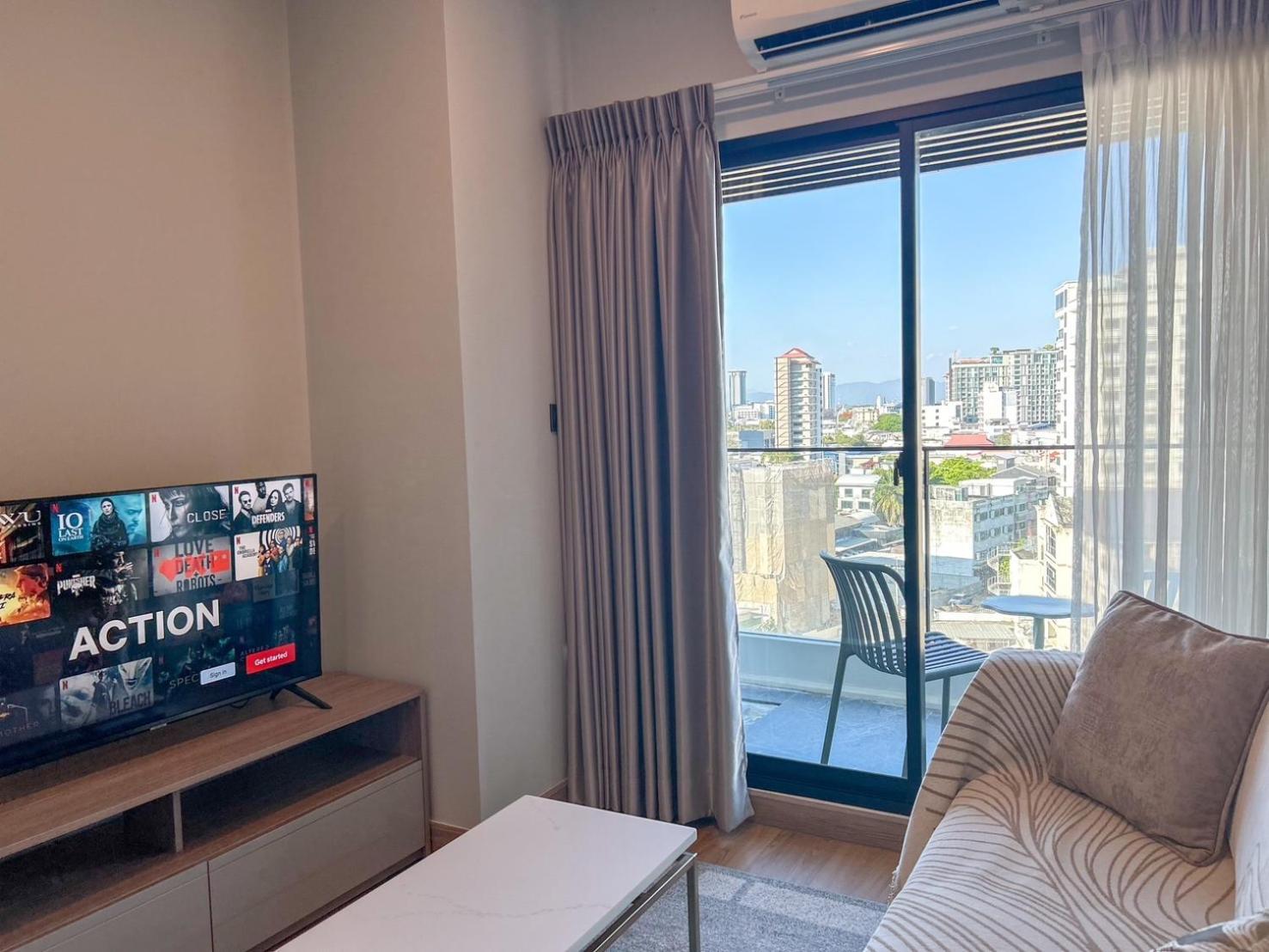 Luxury Condo Astra Sky River Condo Csiangmaj Kültér fotó