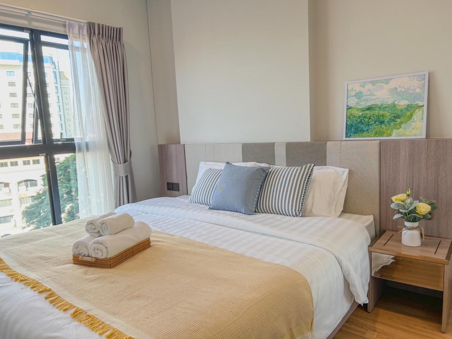 Luxury Condo Astra Sky River Condo Csiangmaj Kültér fotó